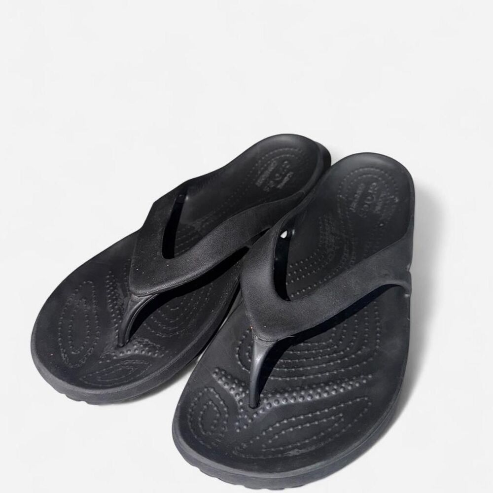 Crocs Women's Black Flipflops